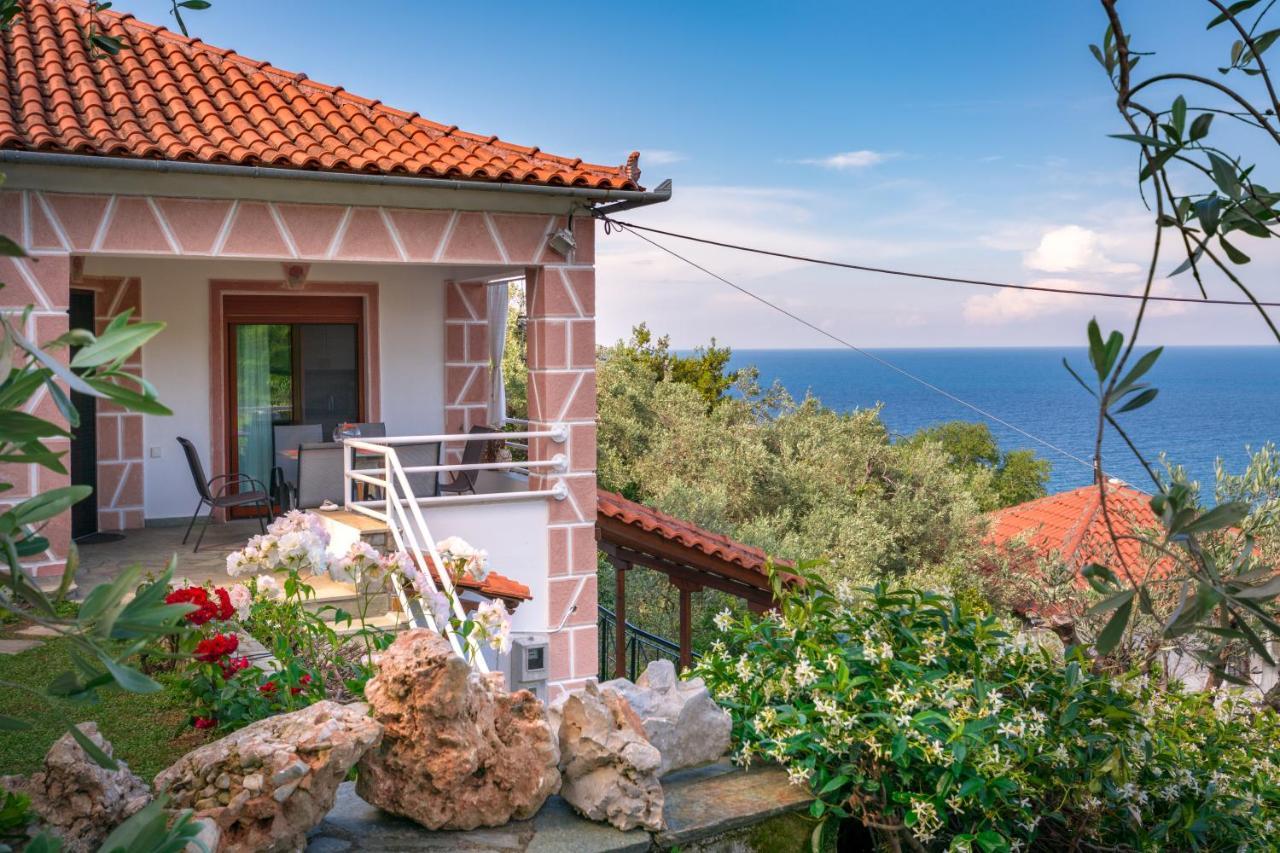 Gardenia Sea View Home Chorefton Esterno foto