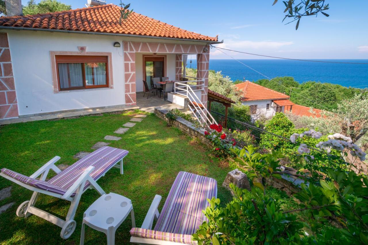 Gardenia Sea View Home Chorefton Esterno foto