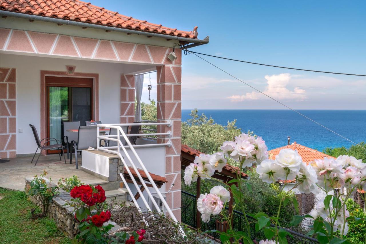 Gardenia Sea View Home Chorefton Esterno foto